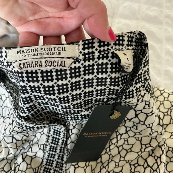 Maison Scotch Sahara Social printed romper jumpsuit - Picture 7 of 12